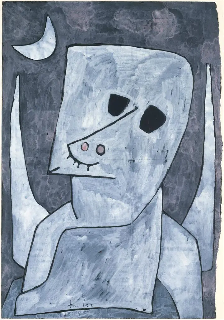 Angel Applicant, Paintings, Paul Klee, Paul Klee B