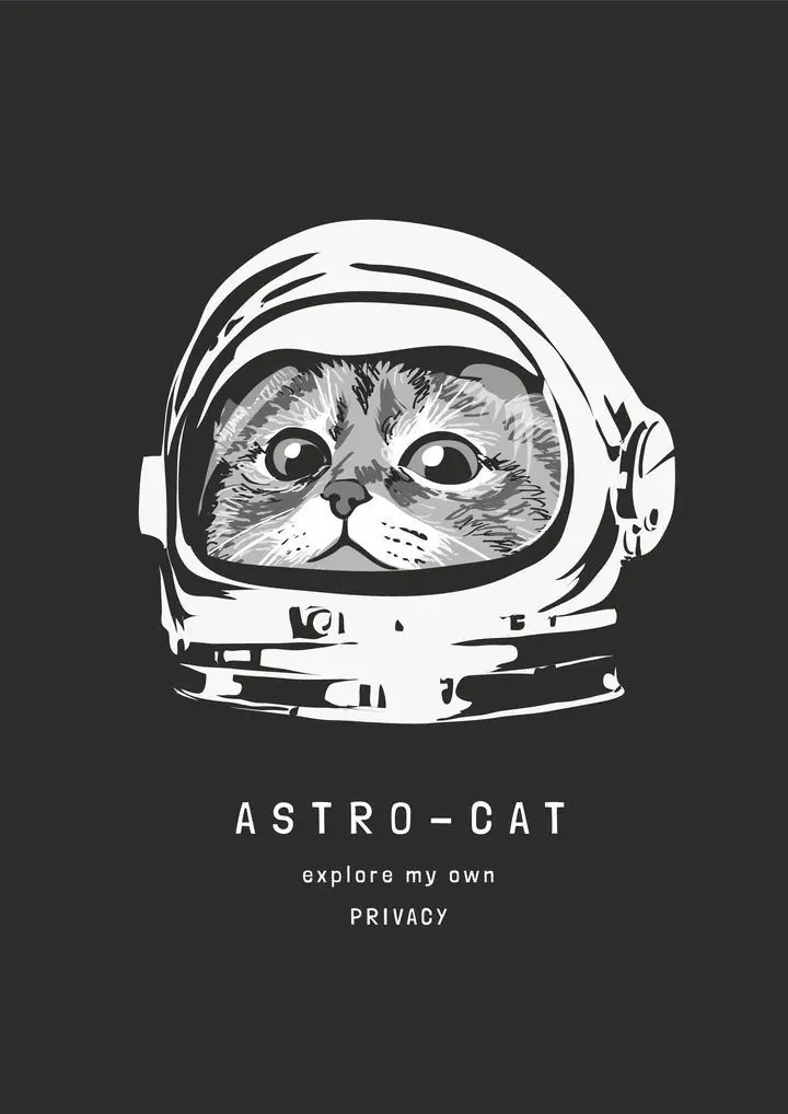 Astro Cat in Helmet