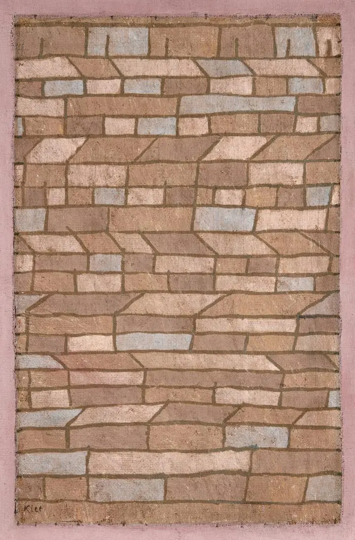 Barracks Settlement Barracks Settlement, Paintings, Paul Klee, Paul Klee B