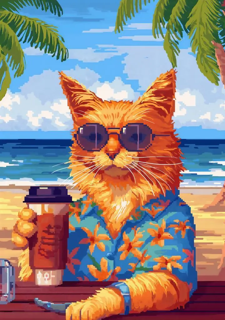 Beach Cat Paradise