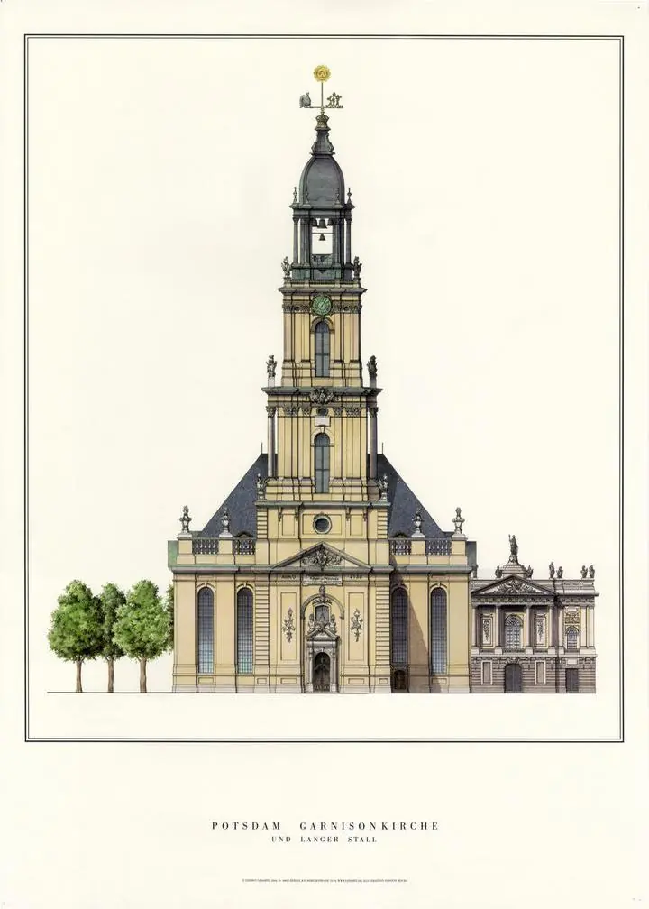 Beige Church Building