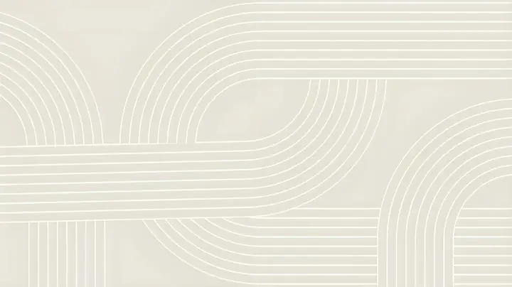Beige Interconnected Lines Pattern, Wall Art, Boho, Boho Art C