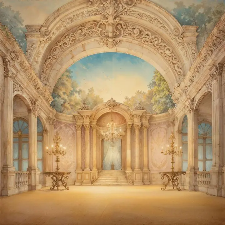 Beige Interior Room Architecture