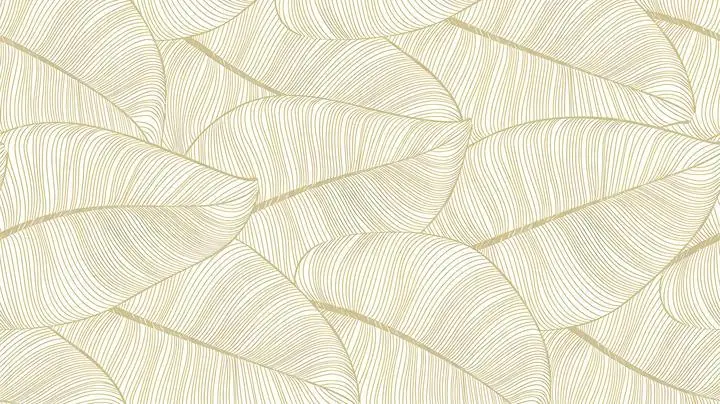 Beige Leaf Pattern, Wall Art, Boho, Boho Art C