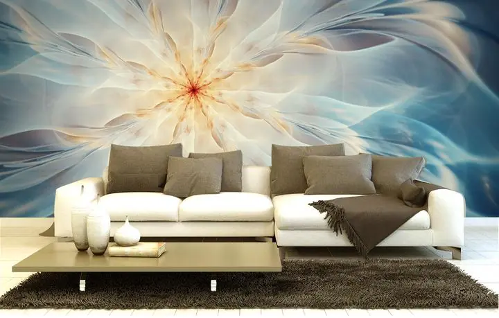 Beige White Flower Petals