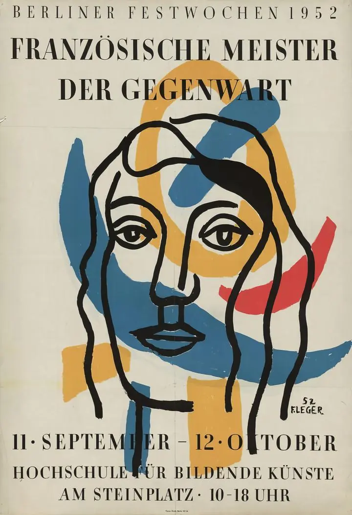 Berliner Festwochen, Paintings, Fernand Leger