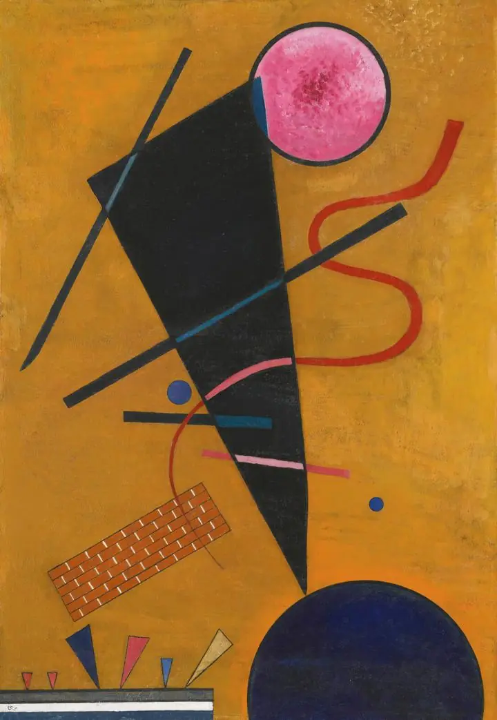 Beruhrung (Contact) (1924), Paintings, Wassily Kandinsky
