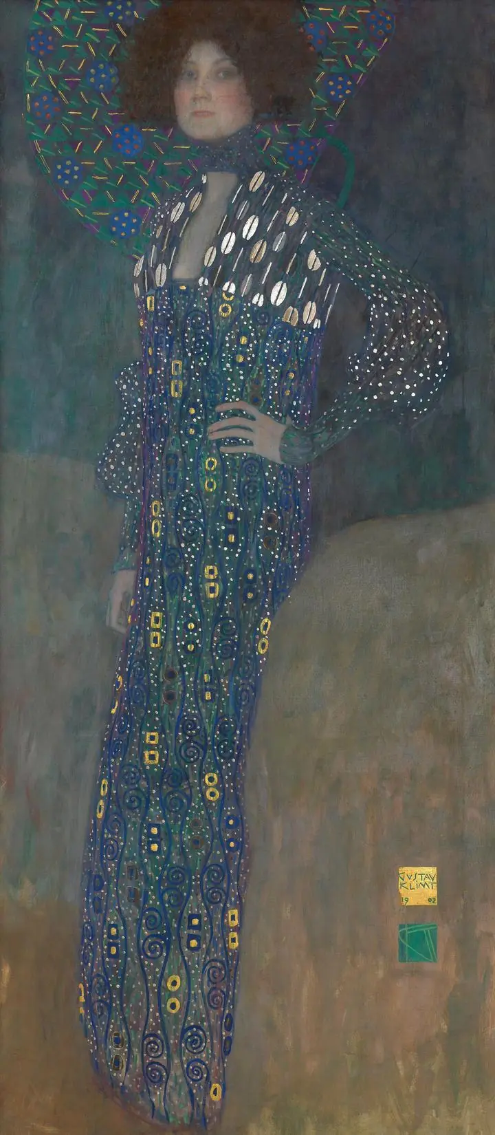 Bildnis Emilie Flöge (1902), Paintings, Gustav Klimt