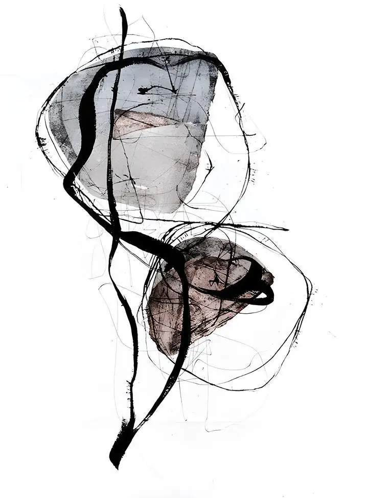 Black Abstract Art 12