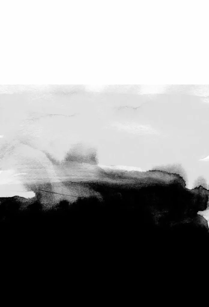 Black And White Abstract Art