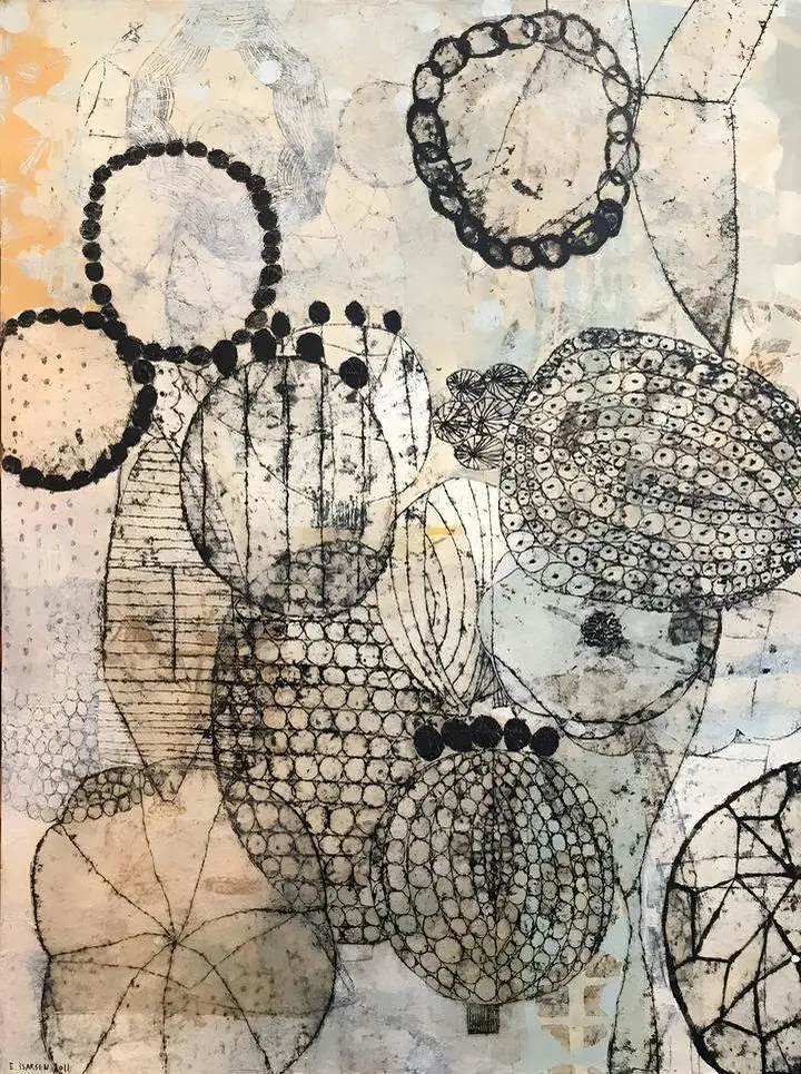 Black And White Circles 3, Wall Art, Modern, Modern Monochrome