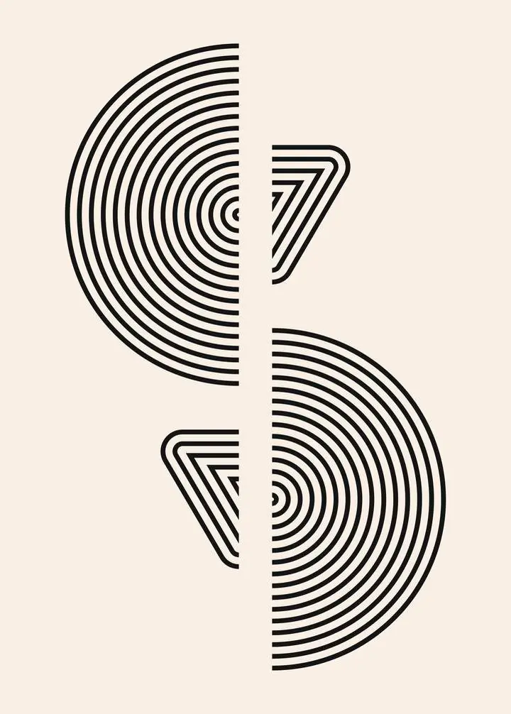 Black And White Graphic Design