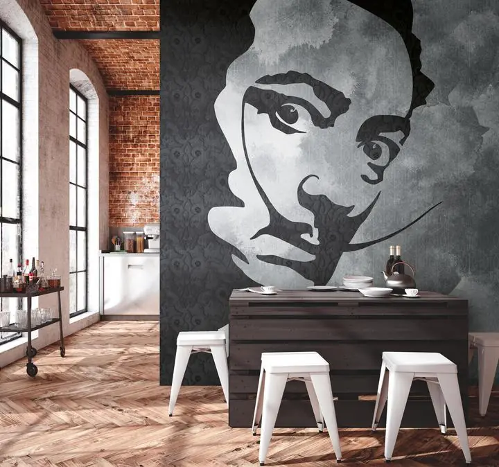 Black And White Portrait