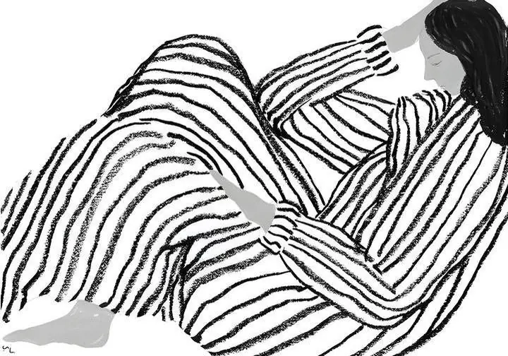 Black And White Striped Shirt, Wall Art, Modern, Modern Monochrome