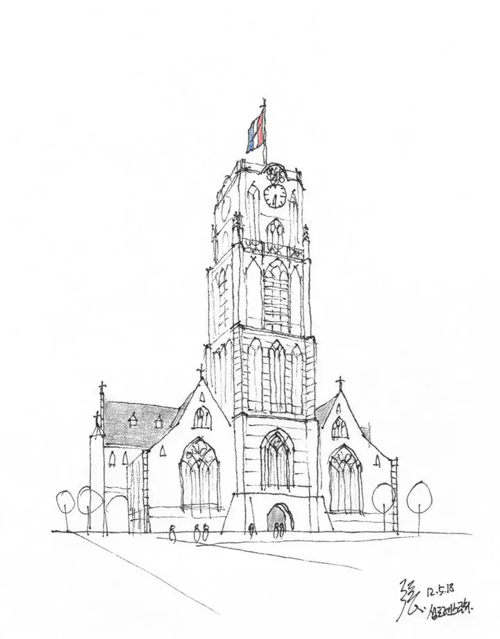 Black Church Building