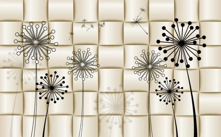 Black Dandelion Flowers