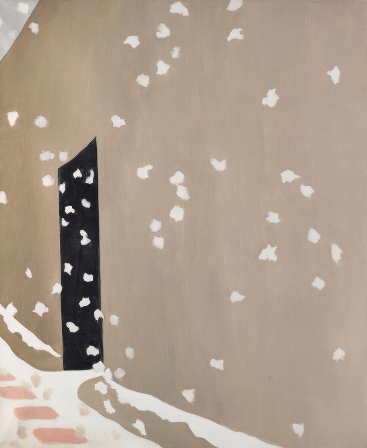 Black Door with Snow (1953-1955)
