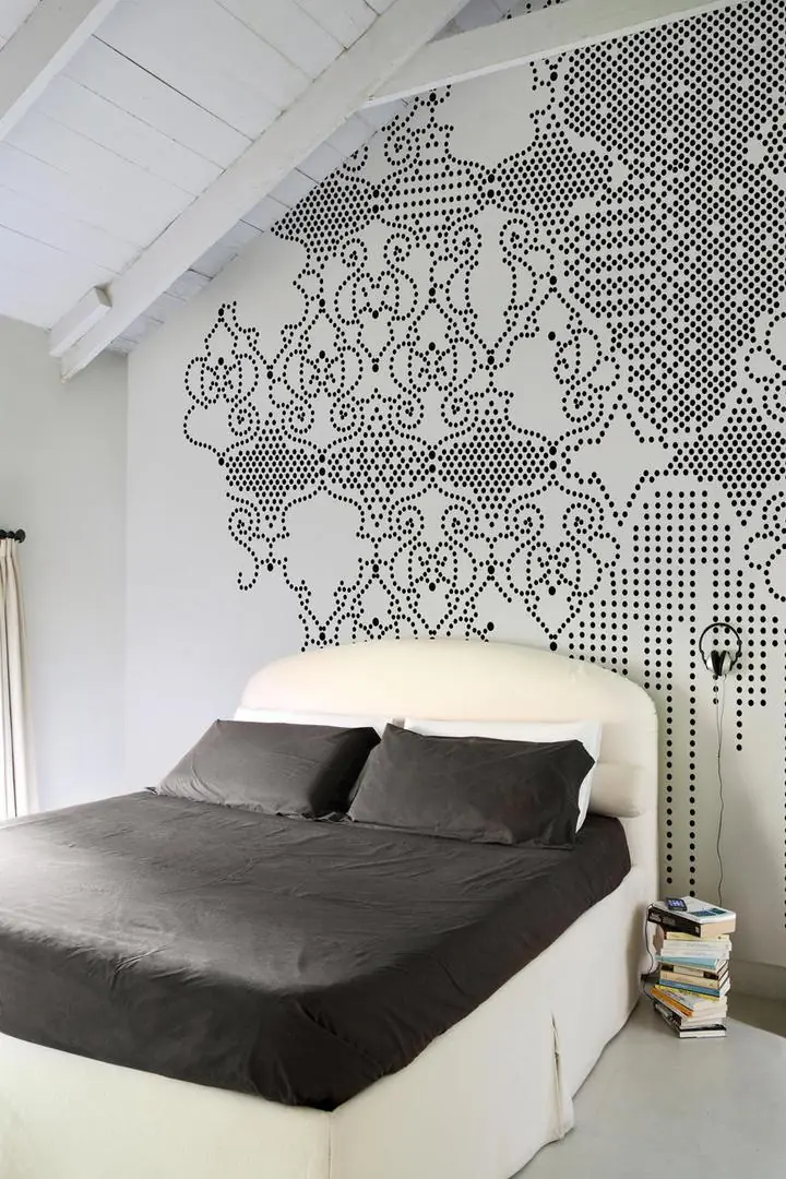 Black Lace Pattern Design, Wallpaper, Unique