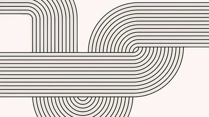 Black Lines On White, Wall Art, Boho, Boho Art C