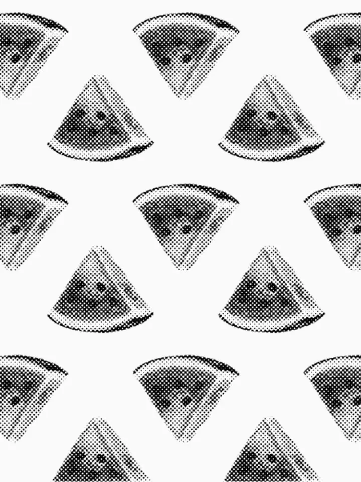 Black Watermelon Slices