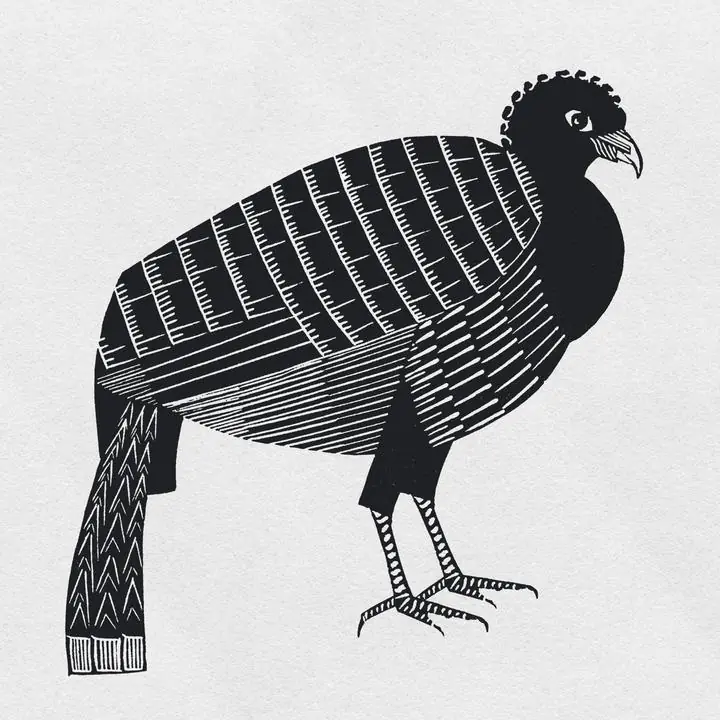 Black Bird 2, Aesthetic Art, Animal & Birds, Animal & Birds B