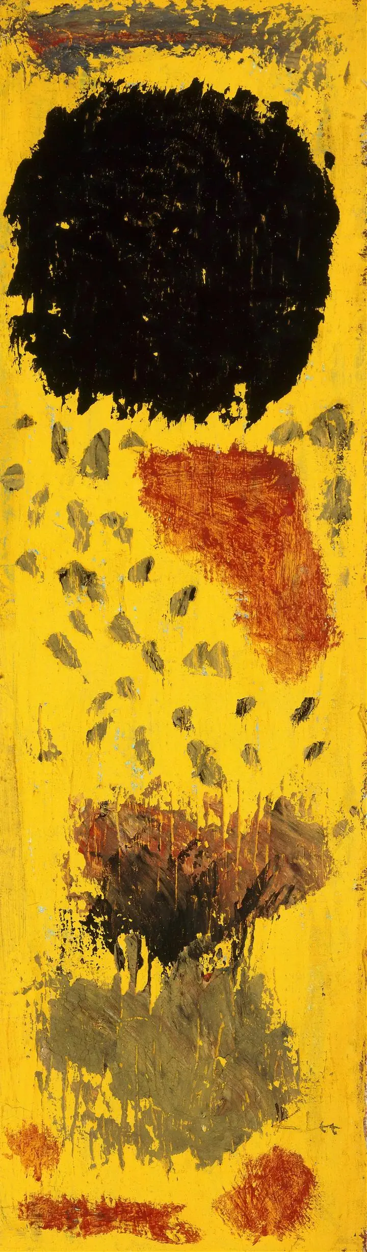 Black, Still In Place (1940), Paintings, Paul Klee, Paul Klee A