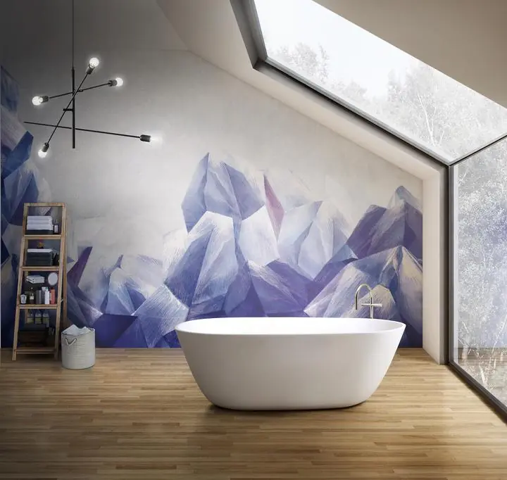 Blue Crystal Mountains