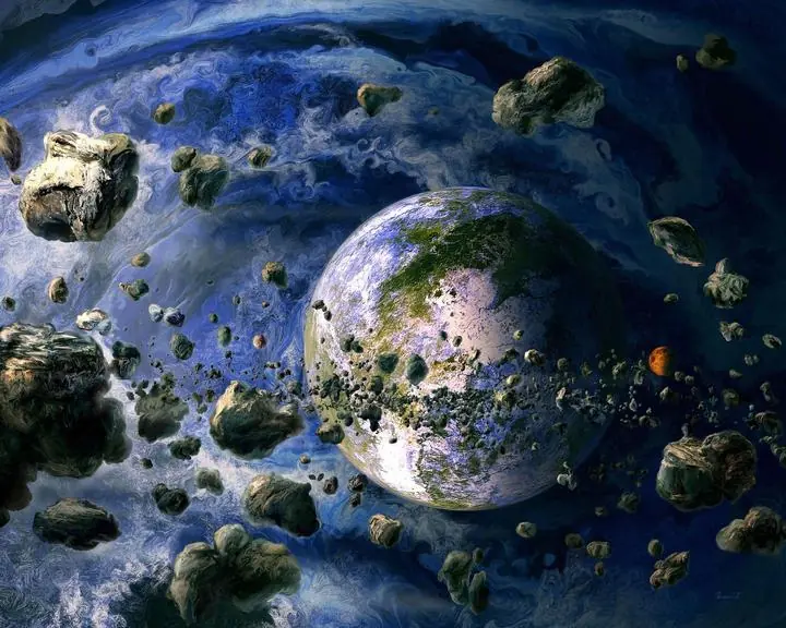 Blue Green Planet Rocks