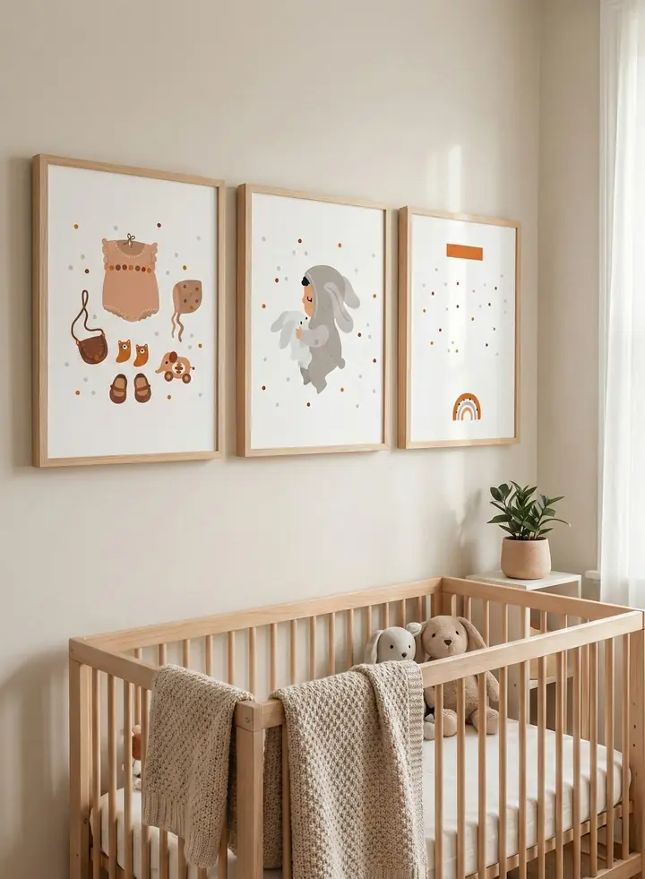 Brown Baby Clothes Set