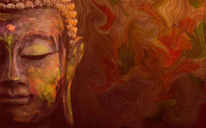 Brown Buddha Face, Religious, Buddha