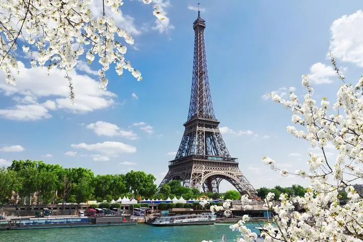 Brown Eiffel Tower, Wallpaper, World Landscape