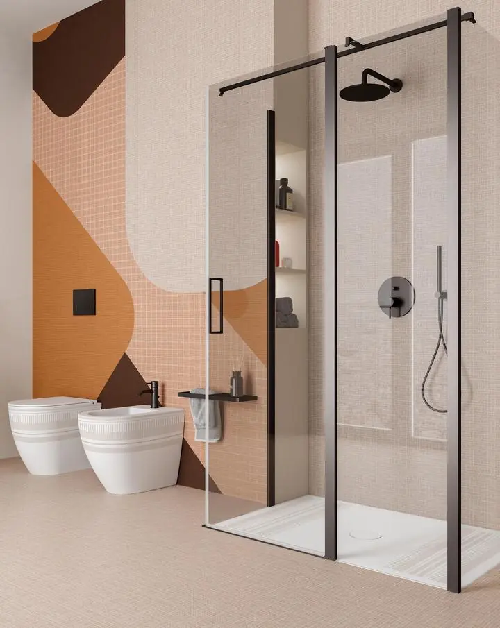 Brown Geometric Pattern Artwork