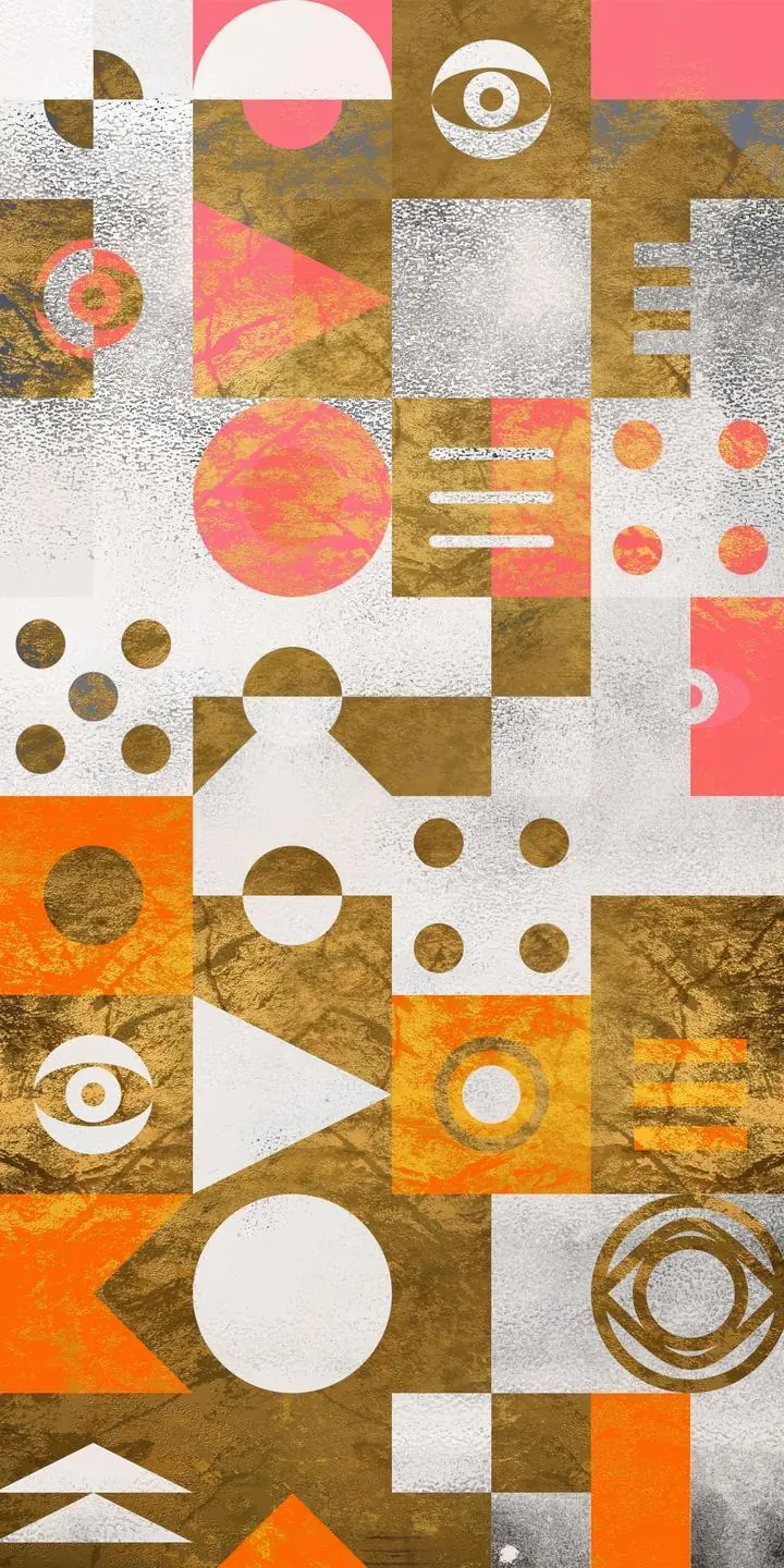 Brown Geometric Pattern Background, Wall Art, Decor Wall Art, Decor Wall Art G