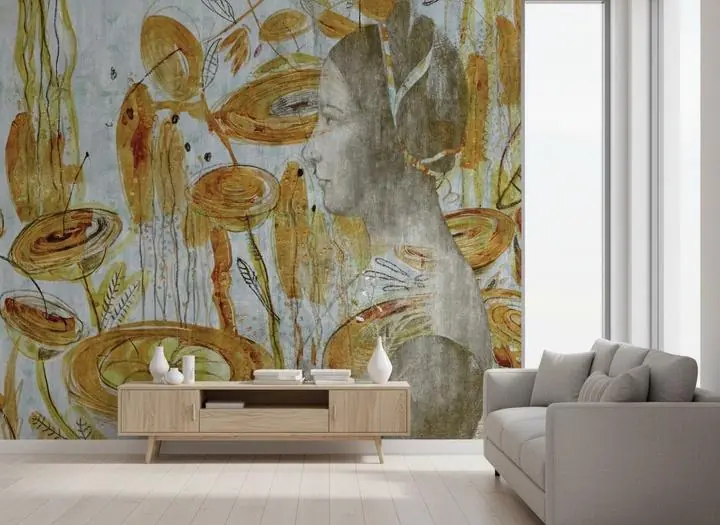 Brown Mushrooms, Wallpaper, Unique