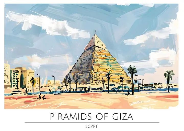 Brown Pyramid Building