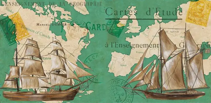 Brown Sailing Ships, Wallpaper, World Landscape