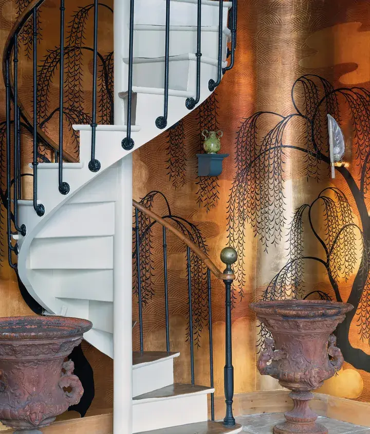 Brown Weeping Willow Tree