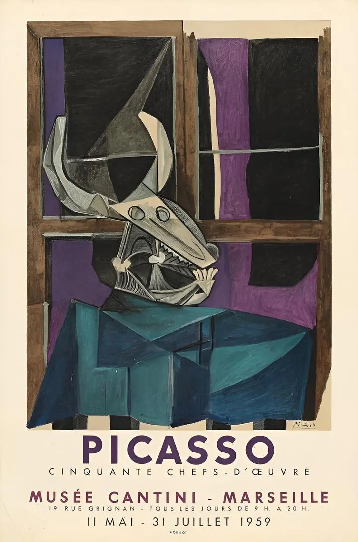 Bulls Head, Paintings, Picasso
