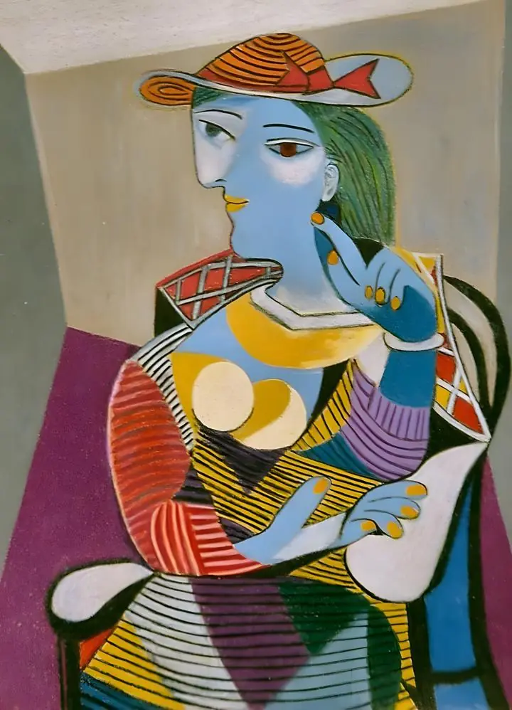 Buste De Femme 5, Paintings, Picasso