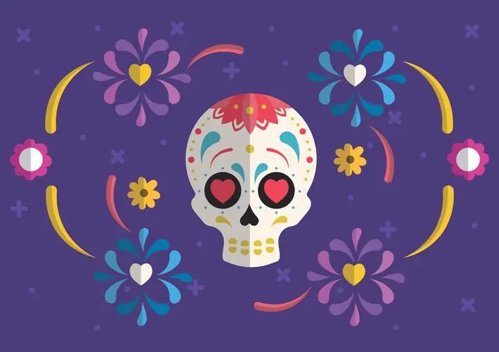 Calavera Festive Floral