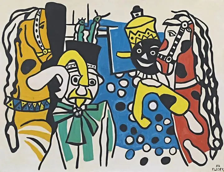 Clowns et chevaux (1954)