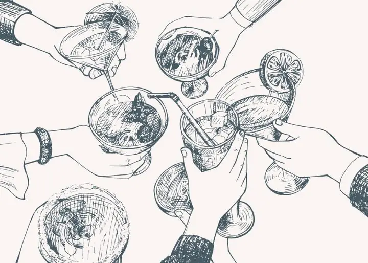 Cocktails Social Gathering