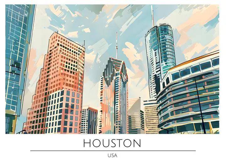 Color City Skyline 3