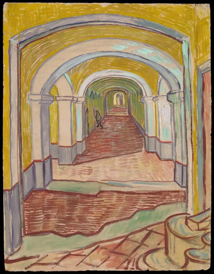 Corridor in the Asylum (1889)