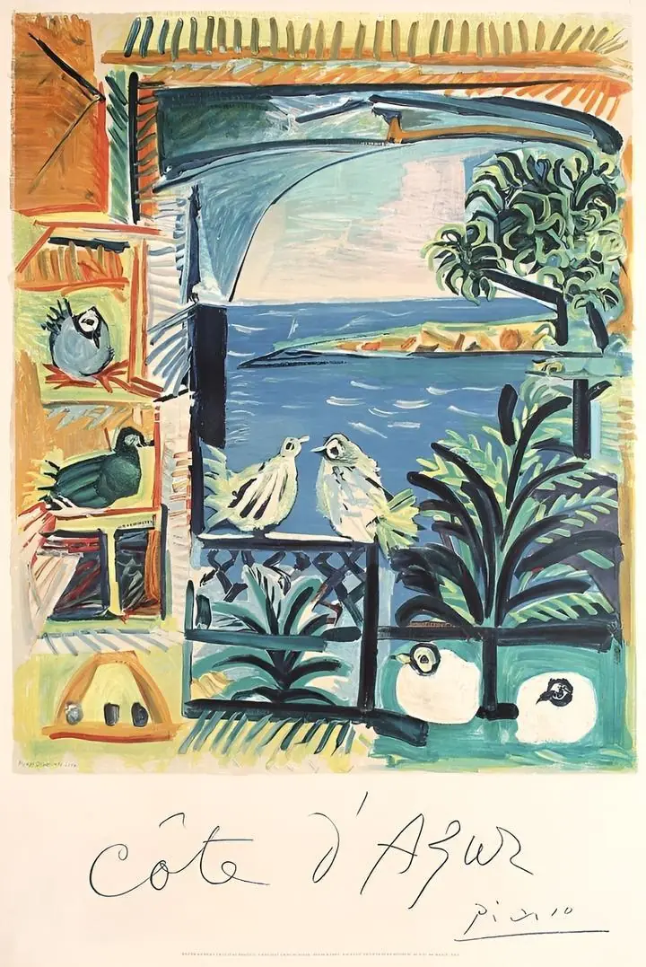 Cote Dazur, Paintings, Picasso