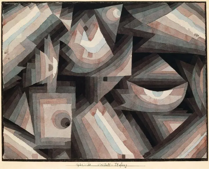 Crystal gradation (1922)