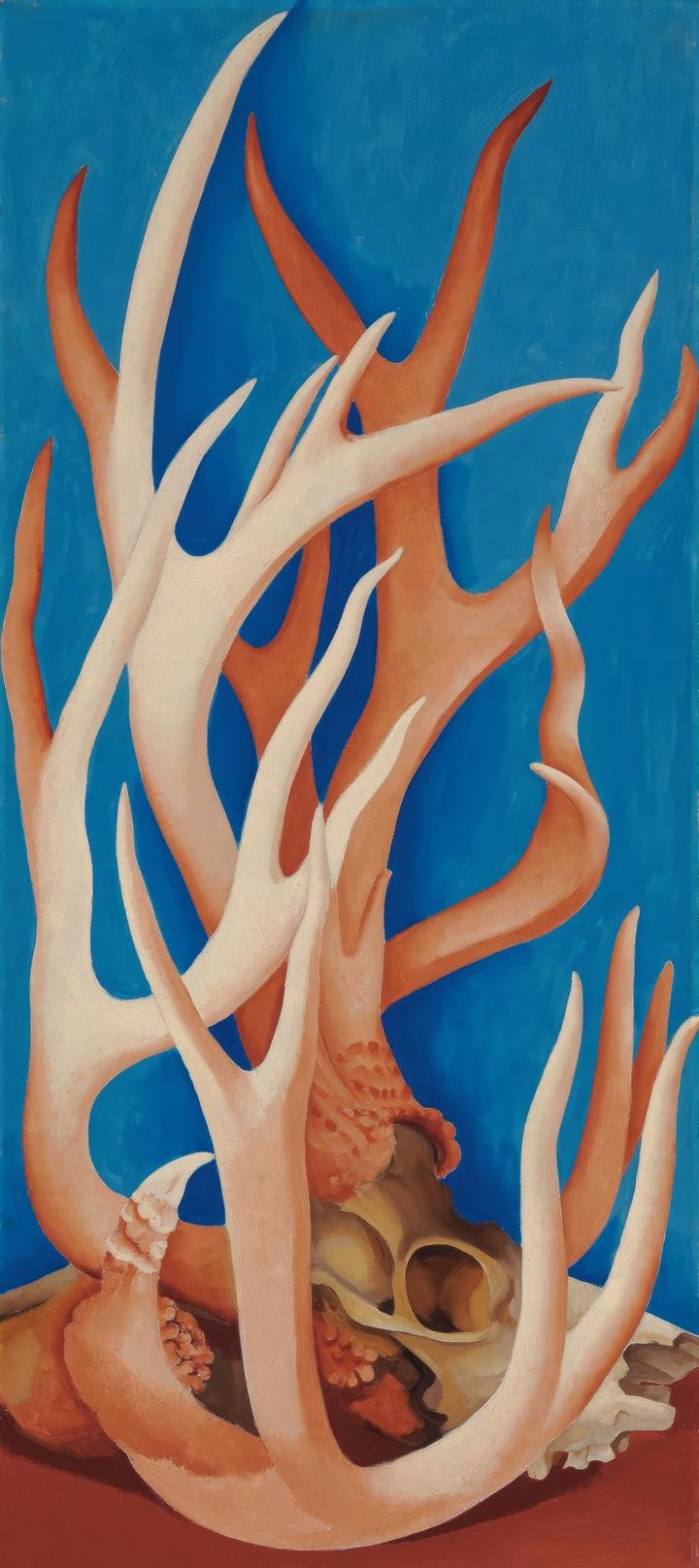 Deer Horns (1938), Paintings, Georgia O Keeffe