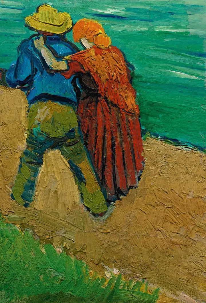 Eglogue En Provence Un Couple Damoureux (1888), Paintings, Van Gogh