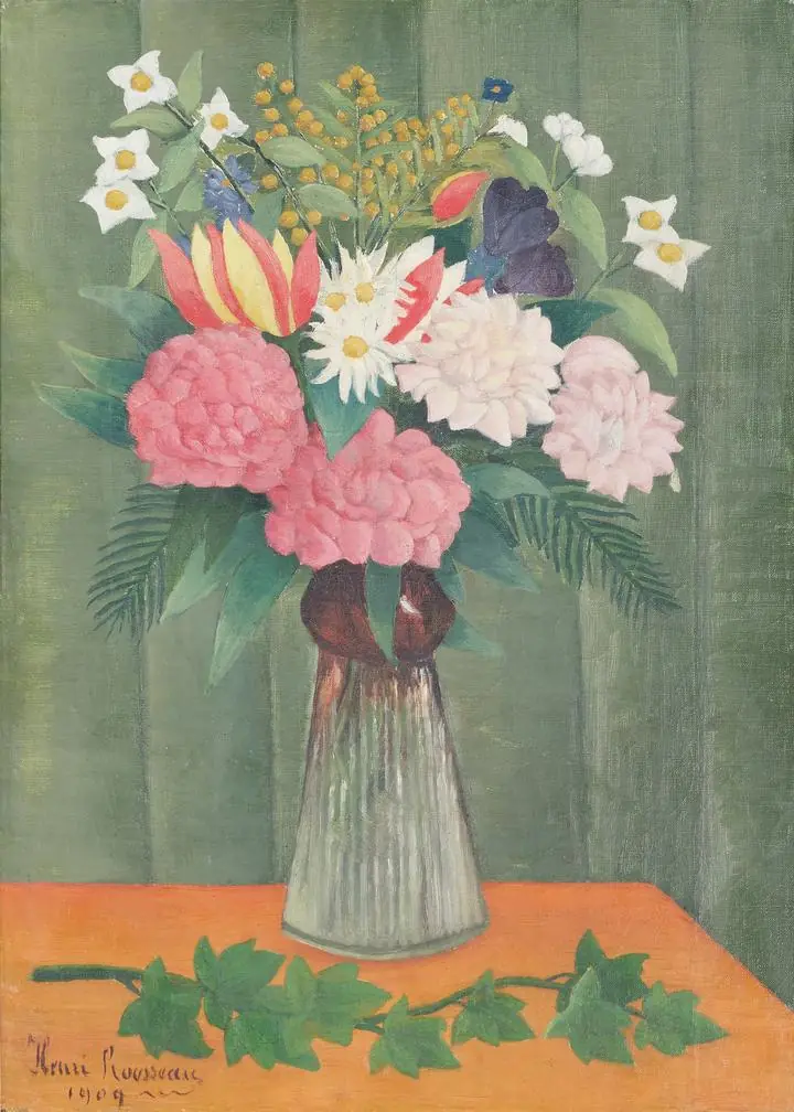 Flowers in a Vase (1909)