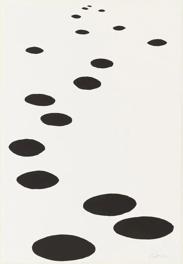 Flying Saucers (Soucoupes Volantes) (1969), Paintings, Alexander Calder